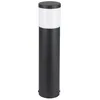Image de Eglo connect.z LED Lampe de socle extérieure Basalgo-z, luminaire d'extérieur Smart Home, application et commande vocale Alexa, éclairage en acier inoxydable noir, IP44, 45 m, blanc chaud froid, RGB