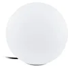 Image de Eglo connect.z Boule lumineuse Monterolo-z, lampe LED extérieure connectée, contrôle app et vocal Alexa, éclairage jardin en plastique blanc, IP65, Ø 30 cm, blanc chaud-froid, RGB