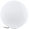 Image de Eglo connect.z Boule lumineuse Monterolo-z, lampe LED extérieure connectée, contrôle app et vocal Alexa, éclairage jardin en plastique blanc, IP65, Ø 50 cm, blanc chaud-froid, RGB