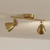 Image de EGLO Spot pour plafond Seras laiton doré brossé, à 2 lampes