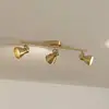 Image de EGLO Spot pour plafond Seras laiton doré brossé, à 3 lampes