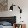 Image de EGLO Applique murale Loreto en noir, orientable