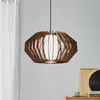 Image de EGLO Suspension Rusticaria avec barres en bois