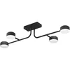 Image de Eglo Luminaire plafonnier LED Clavellina, lampe de plafond dimmable avec 4