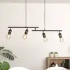 Image de EGLO Suspension Lurone, noir, à quatre lampes