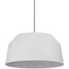Image de Eglo Suspension luminaire Contrisa, lustre au design New Nordic, lampe de plafond à suspendre pour salon et salle à manger, métal gris, douille E27, Ø 52 cm