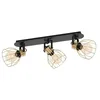 Image de Eglo Rail spot Sambatello, rampe de 3 spots orientables, barre de spots