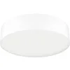 Image de Eglo connect.z Lampe de plafond LED connectée Romao-Z, plafonnier rond contrôlable par application et commande vocale, ZigBee, blanc chaud - froid, RVB, dimmable, spot en tissu blanc