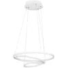Image de Eglo connect.z Suspension luminaire LED connectée Lobinero-Z, lampe suspendue dimmable en forme d’anneau, application et commande vocale Alexa, blanc chaud   froid, lustre en métal blanc