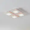Image de EGLO connect Plafonnier LED Padrogiano-Z 4 lampes, 45 x 45 cm