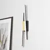 Image de EGLO Applique murale LED Panagria, noir avec détail en bois