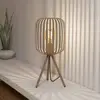 Image de EGLO Lampe à poser Romazzina, beige, hauteur 44 cm, métal, E27