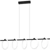Image de Eglo Suspension luminaire LED Caranacoa, lustre à 5 lampes, plafonnier à