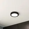 Image de EGLO Panneau LED apparent Fueva 5 IP20 830 noir Ø16cm