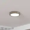 Image de EGLO Panneau LED apparent Fueva 5 IP20 830 nickel Ø16cm