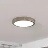 Image de EGLO Panneau LED apparent Fueva 5 IP20 830 nickel Ø21cm