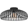 Image de EGLO Mogano 3 plafonnier, abat-jour cage, Ø43 cm