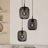 Image de EGLO Suspension Romazzina, Ø 46 cm, noir, 3 lampes, acier