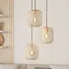 Image de EGLO Suspension Romazzina, Ø 46 cm, couleur sable, 3 lampes, acier