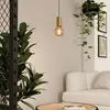 Image de EGLO Suspension Pozueta 1, à 1 lampe, laiton
