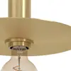 Image de EGLO Lampe sur pied Escandell en laiton brossé