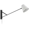 Image de Eglo Applique murale Forcadet, lampe de lecture orientable avec bras