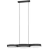 Image de Eglo BARBANO-Z Pendelleuchte, LED, Stoff Schwarz (900854)