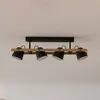 Image de EGLO connect Plafonnier LED Hornwood-Z, 4 lampes, noir