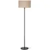 Image de EGLO Lampe sur pied Feniglia abat-jour en lin naturel