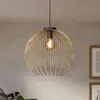 Image de EGLO Suspension VENEZUELA, dorée/noire, Ø 40 cm, métal, E27