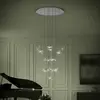 Image de Suspension LED EGLO Stars of Light Paratebueno chrome ronde 17 ampoules