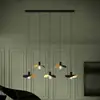 Image de Suspension EGLO Stars of Light Saceda, à 5 lampes, noir/doré