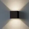 Image de EGLO Applique d'extérieur LED Calpino 3, noire, largeur 10 cm, à 2 lampes