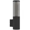 Image de Eglo Applique murale extérieure Salle, lampe murale d'extérieur, éclairage | pour entrée et terrasse, luminaire en aluminium et plastique noir, douille E27, IP54