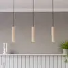 Image de EGLO Suspension Caminia, couleur sable, longueur 77 cm, acier, 3 lampes