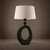 Image de Lampe de table Stars of Light Diezma, beige/noir, hauteur 53 cm