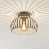 Image de EGLO Plafonnier Mogano 3, beige, Ø 28 cm, métal, E27