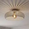Image de EGLO Plafonnier Mogano 3, beige, Ø 43 cm, métal, E27
