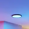 Image de EGLO connect Luminaire en saillie LED intelligent Fueva 6-Z, noir, Ø 38 cm