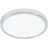 Image de EGLO connect Luminaire en saillie LED intelligent Fueva 6-Z, chrome, Ø27cm