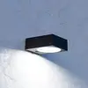 Image de EGLO Applique d'extérieur solaire LED Darfano, noire, largeur 14 cm