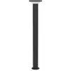 Image de EGLO Bornes lumineuses LED Rigosa, noires, hauteur 100 cm, en métal