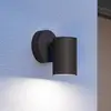 Image de EGLO Applique d'extérieur Tomelloso, noire, hauteur 12 cm, métal