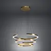 Image de Suspension LED Stars of Light Labonete dorée 80 cm, à 3 lampes, CCT