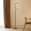 Image de Lampe sur pied LED Stars of Light Estrella bronze/noir 160 cm