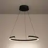 Image de Suspension Stars of Light Labonete noire Ø 80 cm, à 1 lampe, CCT