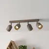 Image de EGLO Spot pour plafond Tilston, beige, longueur 58 cm, à 4 lampes, acier