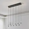 Image de Suspension LED Stars of Light Comareira nickel 91 cm CCT