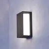 Image de EGLO Applique d'extérieur LED Genovese, noire, hauteur 24 cm, métal
