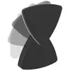Image de EGLO Applique d'extérieur LED Pedersano, noire, largeur 14 cm, forme triangulaire